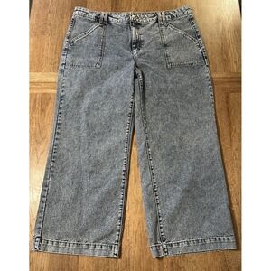 Women's Terra & Sky Wide Leg Size 20 Jeans Denim
